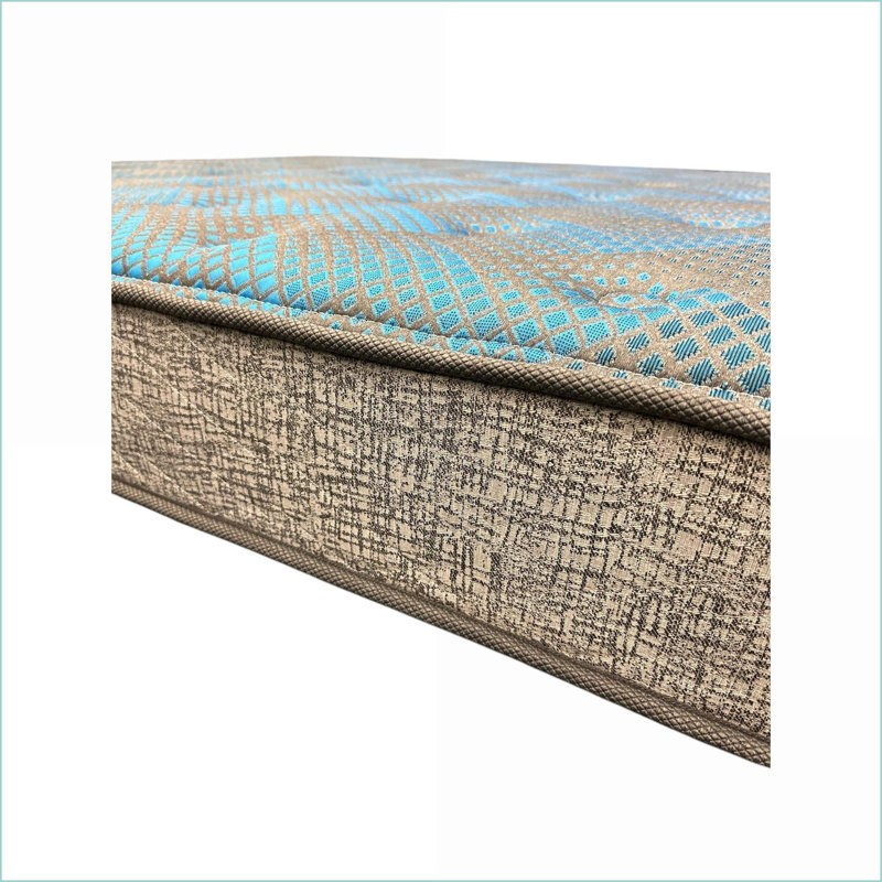 Matelas | Matelas en mousse à confort moyen de 9 po Restonic | Très grand | Gris + bleu