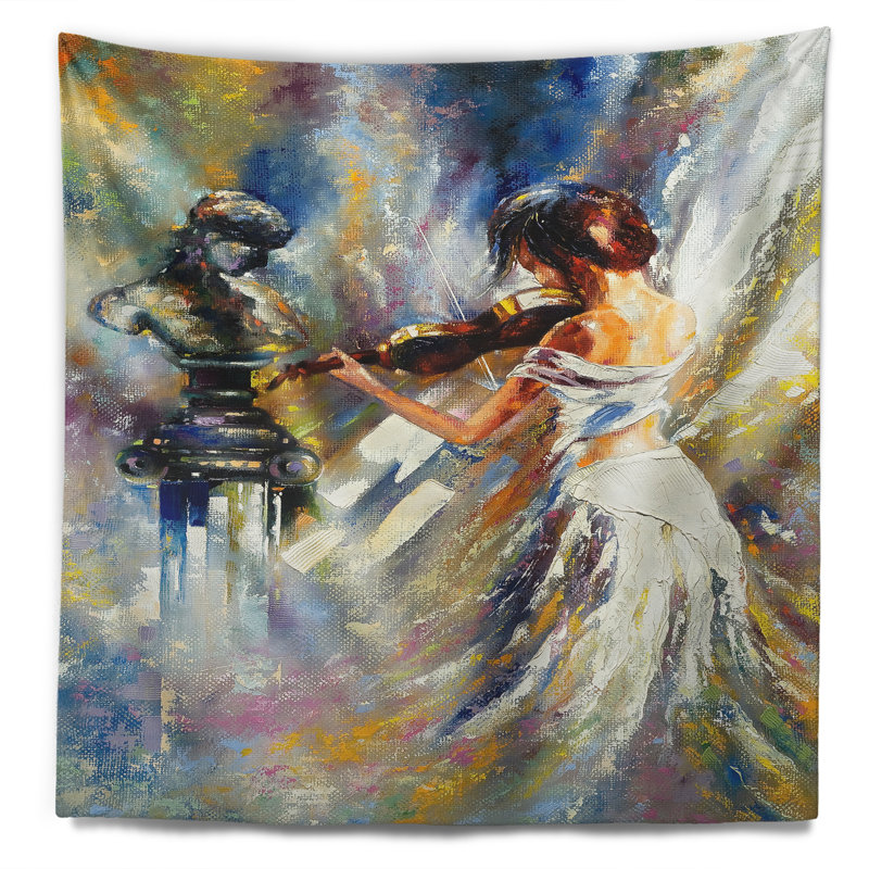 Polyester Tapestry, 32" H x 39" W