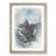 Saint-Pierre Bridge in Toulouse France in Abstract - Picture Frame Graphic Art Print-55761929-55761930