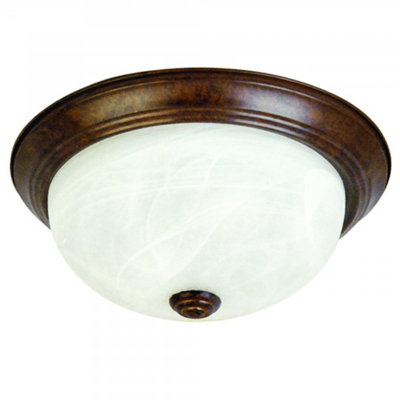 Mielack Glass Flush Mount