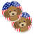 Caniche brun chocolat