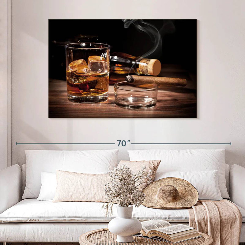 Yarlin Old Fashioned Drink, 32" H x 48" W
