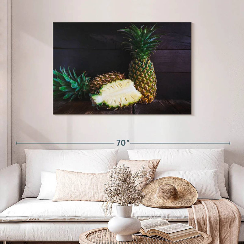 Yarlin Delicious Pineapple, 30" H x 45" W