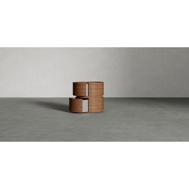 Kawita Nightstand, Brown