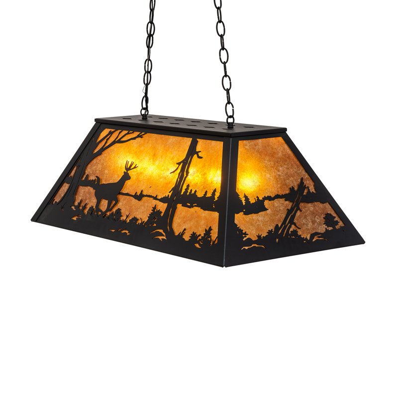 Lockheart 6 - Light Pendant, Textured Black