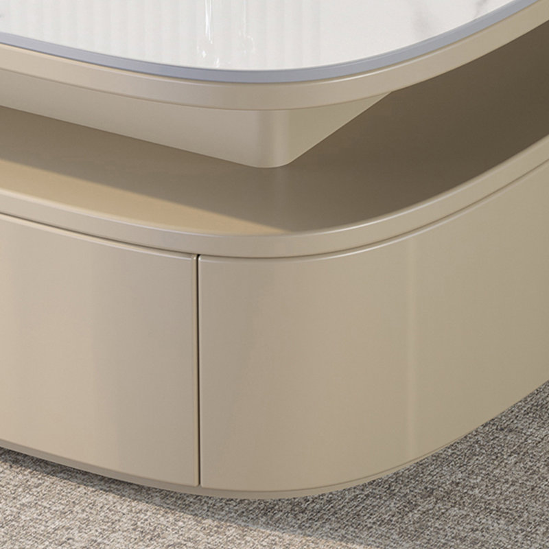 Light luxury simple coffee table, 16.1" H x 59" L x 33.5" W