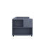 Lit simple tapissier avec rangement, lit gigogne et ports de chargement USB-114355496