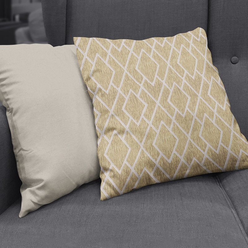 Tissu jacquard Abbeyshea Commitment, Sable