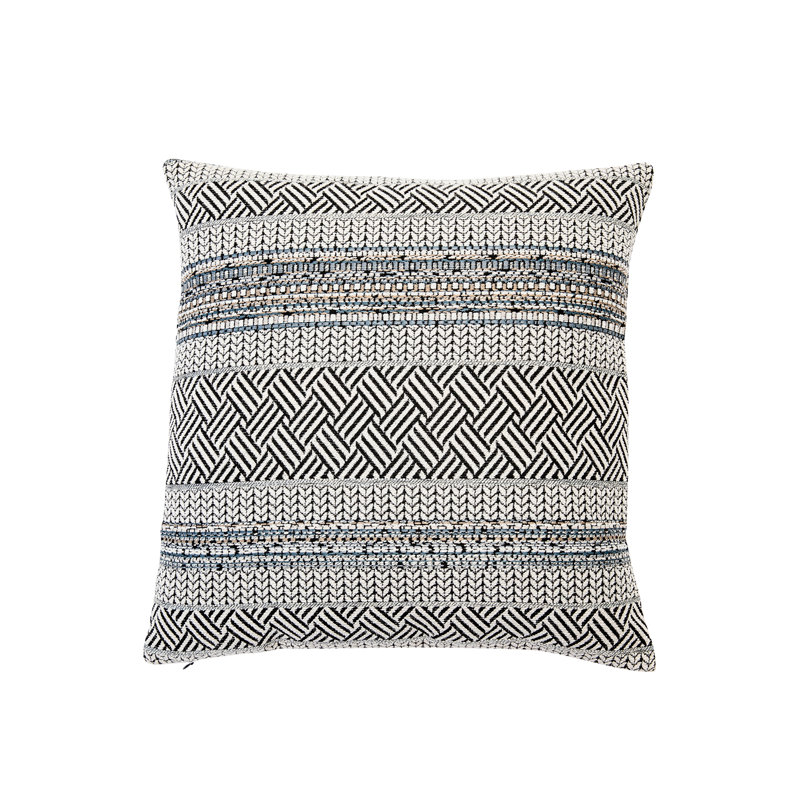 Coussin Chariho, Bleu, 18 po x 18 po
