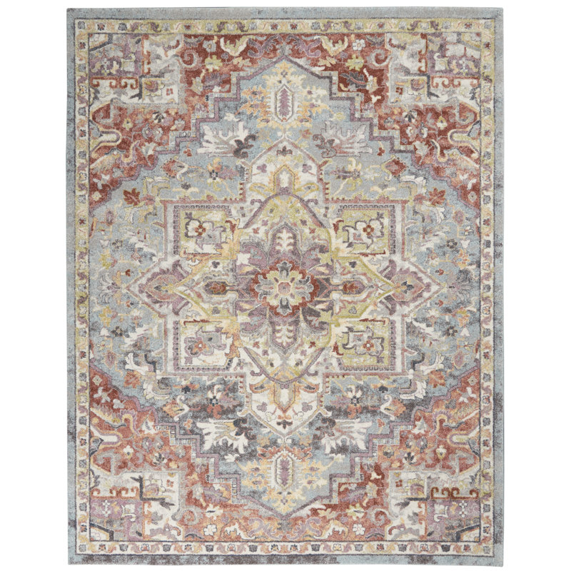 Tapis bleu Eden, Rectangle 9 pi x 12 pi