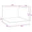Paom Outdoor Cushion For Bench Set Of 3, Oxford Fabric-105906728