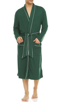 Dream Collection Jersey Boy / Man+ Above Knee Bathrobe with Pockets