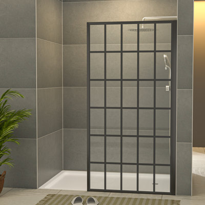 Frameless Single Fixed Shower Panel