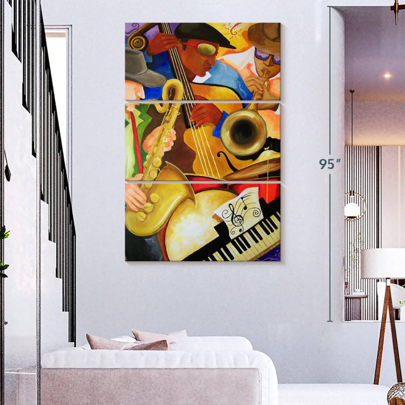 Abarca Just Jazz, 74" H x 48" W