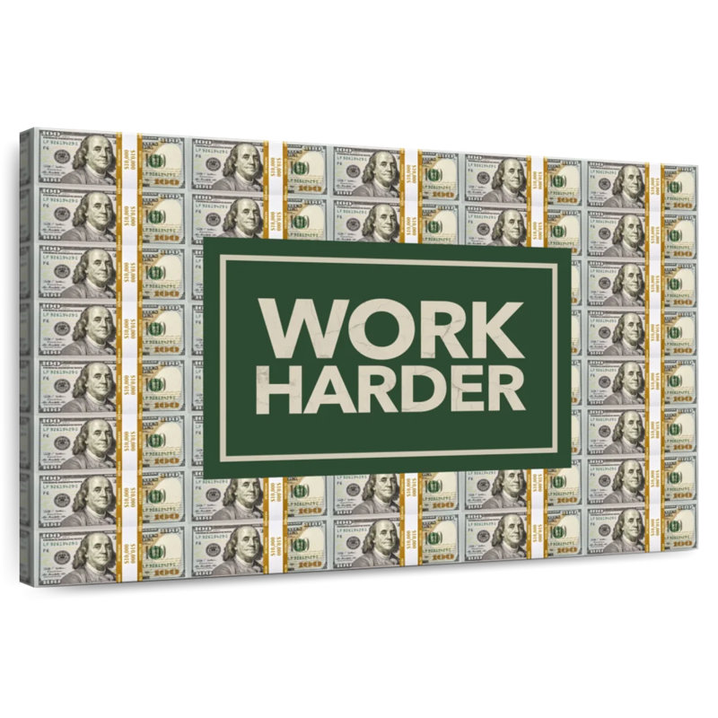 Tergel Work Harder, 34" H x 51" W