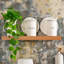 Harbour Housewares - Modern Floating Wall Shelves-50704132-50704133