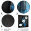 Charme de violon monochrome gris et bleu - musique Jazz Art mural-1706158668-1811057259
