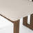 Ardith Curve Open Back Cream Chenille Tripod Frame Dining Chair-675339556-675339555