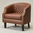 Boney 29" W Tufted Faux Leather Upholstered Armchair-53241731