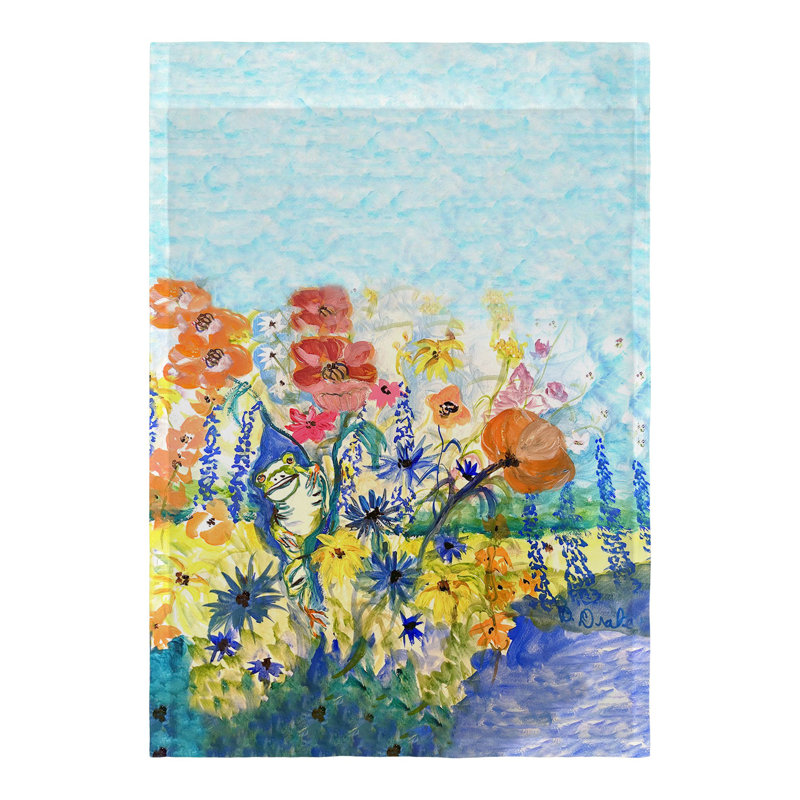 Drapeau de jardin en polyester 18 x 12 po