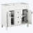 Dimassino 35.90'' Single Bathroom Vanity with Resin Top-1214023615