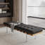 Banc de bout de lit moderne Mid Century 62,99 pouces-73431034