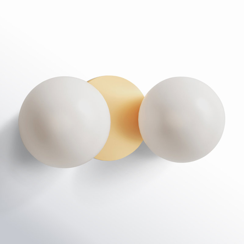 Baird 2 - Light Vanity Light, Aged Brass