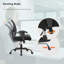Big and Tall Office Chair 400lbs Mesh Task Chair Ergonomic Computer Chair Height Adjustable Comfort Wide Seat Desk Chair Lumber Support Executive Office Chair-138741855