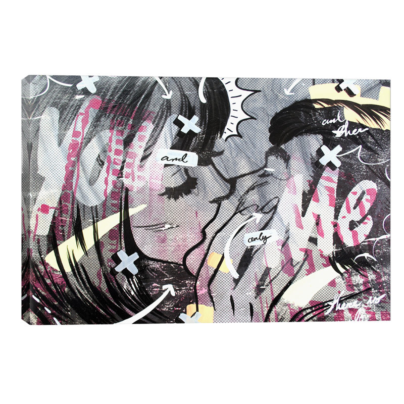 And Only by Dan Monteavaro - Print on Canvas, 66.04 cm H x 45.72 cm W x 3.175 cm D, Wrapped Canvas