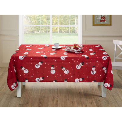 Elraine Geometric Christmas Tablecloth