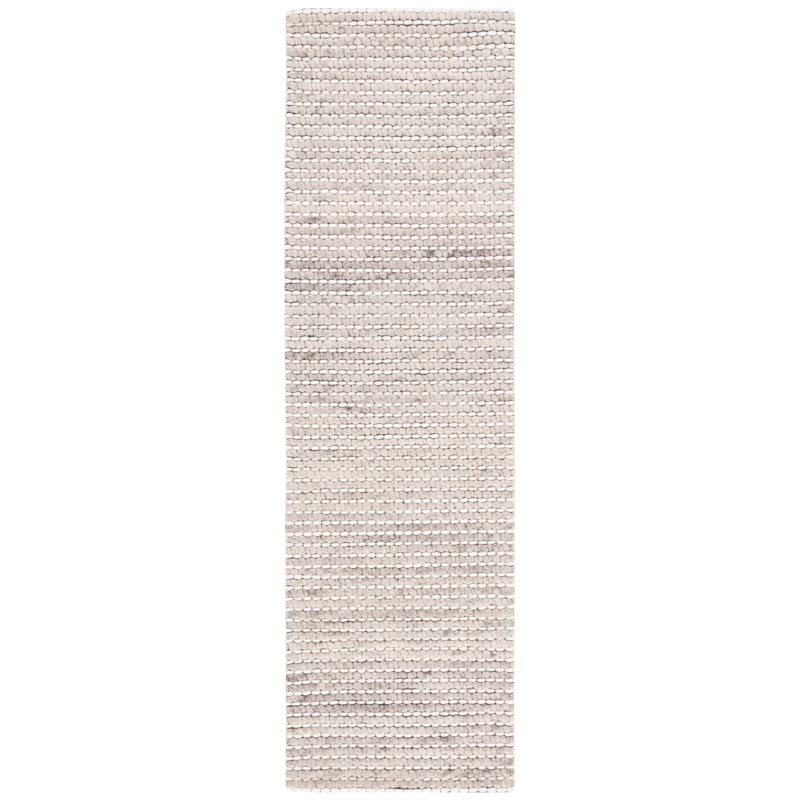 Wynne Hand Woven Wool Striped Rug, Runner 2'3" x 8'