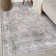 Kromer Oriental Machine Washable Red/Beige Area Rug