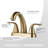 4 in. Centerset Double Handle Bathroom Faucet with Drain Kit and Supply Lines-97804581