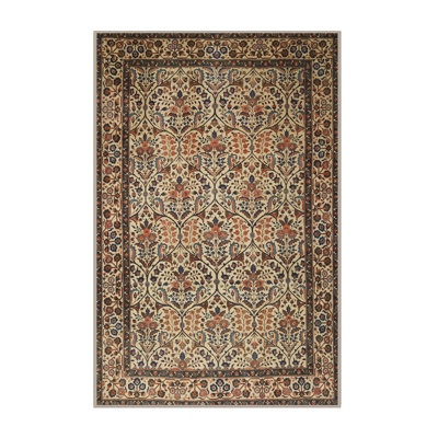 Tapis traditionnel beige / crème / brun