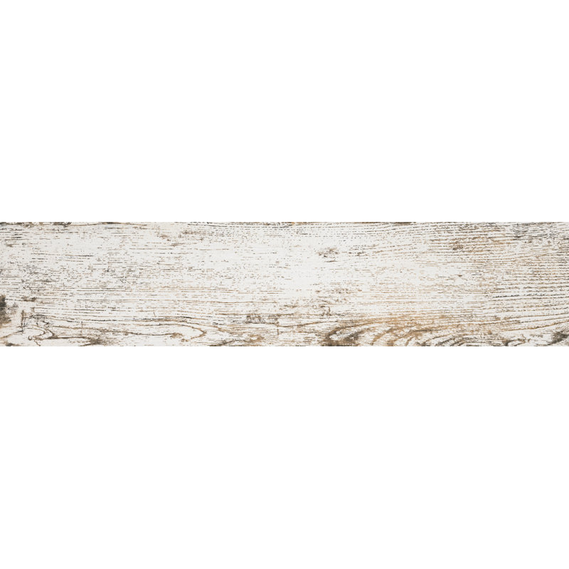 Ackland Archivio 8 in. x 36 in. Matte Porcelain Wood Look Floor and Wall Tile, Fable