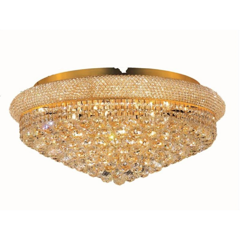 Mckie Flush Mount, Gold