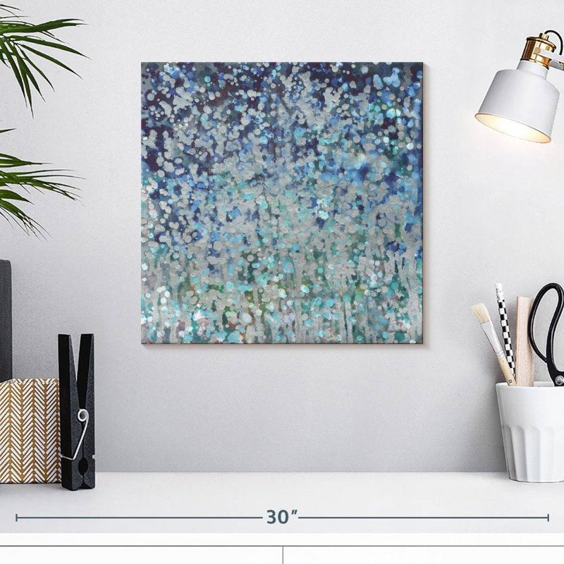 Starlight Rain, 16" H x 16" W