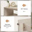 Table basse en simili bois avec tablette