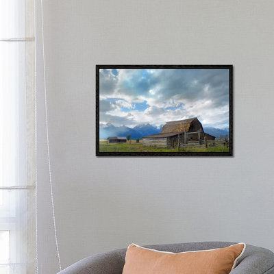 Mormon Row Barn, Grand Teton National Park, Wyoming I by Tim Fitzharris - Gallery-Wrapped Canvas Giclée on Canvas