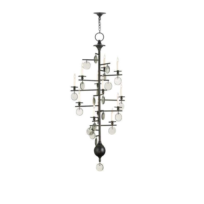 Lustre linéaire unique à 12 lumières Sethos