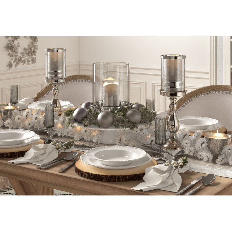 Hammered 24 Piece Cutlery Set, Service for 6