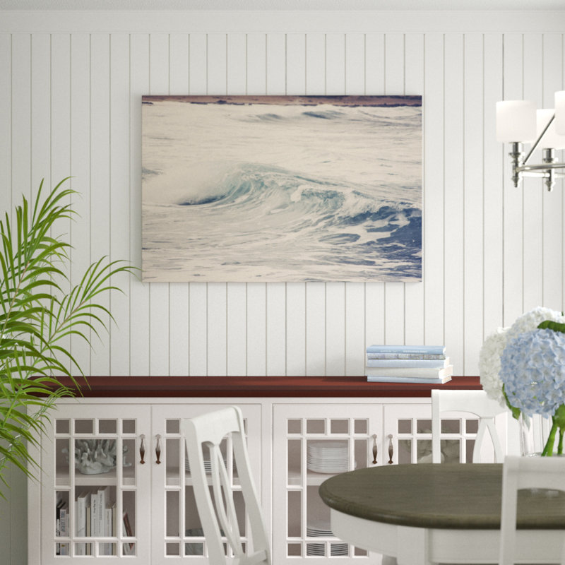 « ocean wave 2 », photographie sur toile, H 32 po x l 48 po