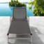 Méridiennes de patio réglables, confort moderne en aluminium pour patio
