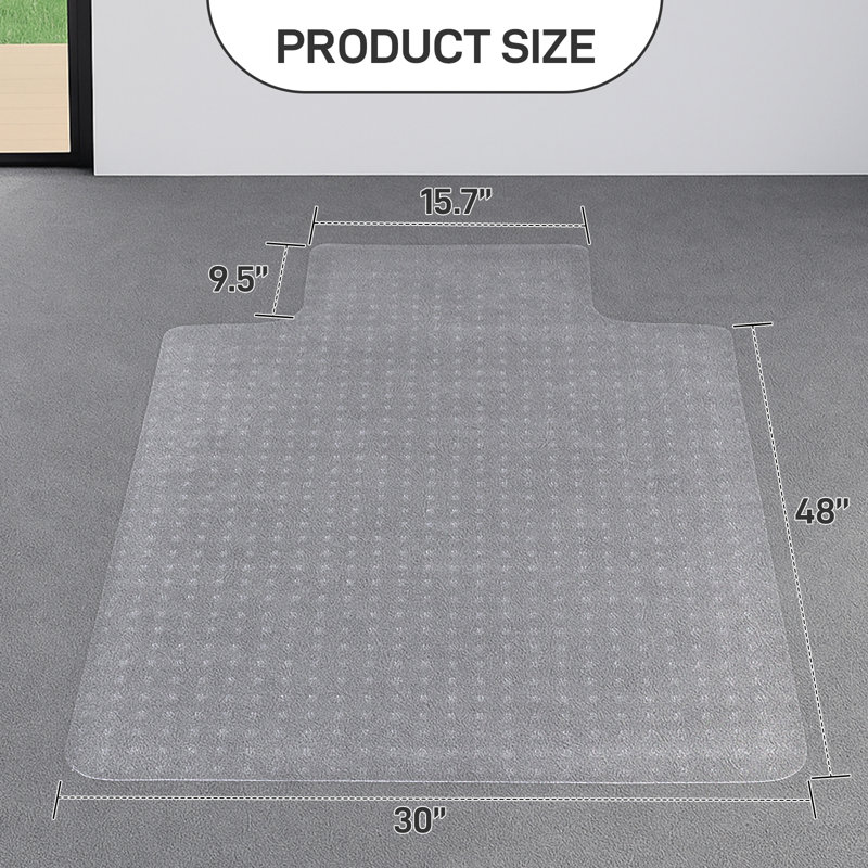 Tapis de sol en PVC clouté 30 po x 48 po