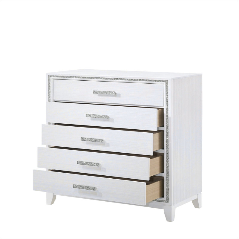 Commode blanche Haiden, Blanc