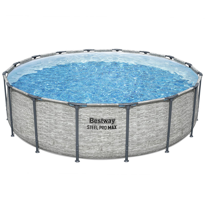 Ensemble de piscine hors-terre 16 pi x 48 po Bestway Steel Pro MAX de Bestway