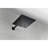 12" Matte Black Wall Mount Shower Head - Self-cleaning Nozzle For Unhindered Water Output Brass Corresponds With American Standard Pipe Rain Keeps Outlet Clear Fits Connections-118752288