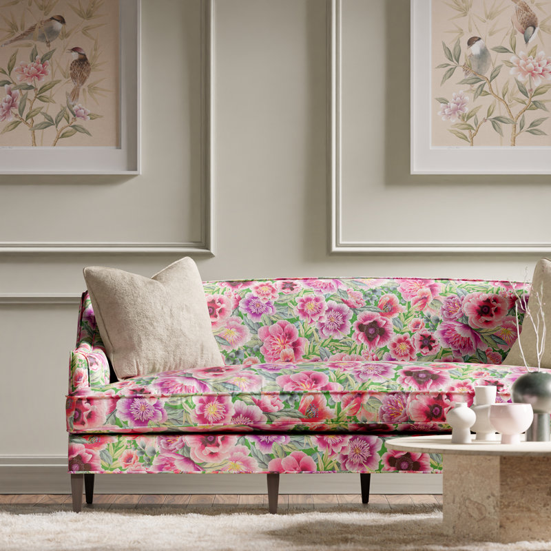 Marsha Fabric, Apple/Peony/Magenta
