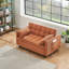 Canapé-lit pliant, dossier réglable, canapé d'accès, fauteuil inclinable, lit simple, orange-1874155593