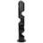 Columna 58'' Matte Black Column Floor Lamp with Outlet